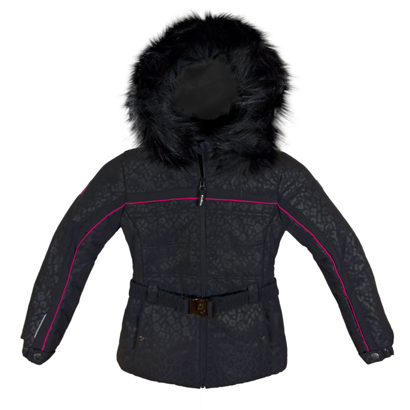 Dívčí lyžařská bunda PinBina JUNIOR DIAMOND JACKET  - černá
