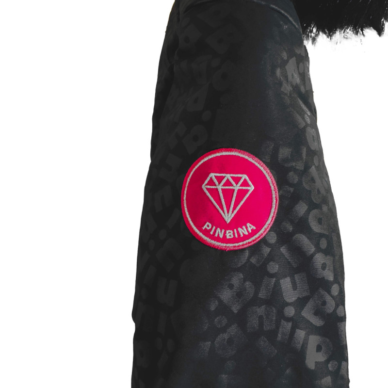 Dívčí lyžařská bunda PinBina JUNIOR DIAMOND JACKET  - černá