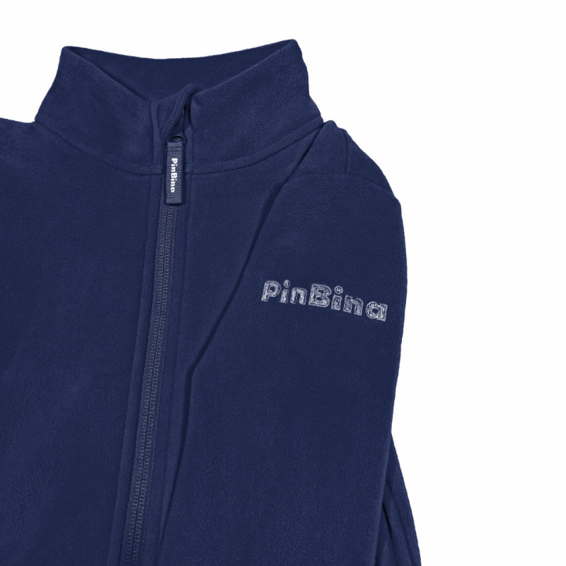 Chlapčenská mikina PinBina JUNIOR FLEECE JACKET  - tmavo modrá