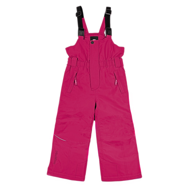 Dievčenské lyžiarské nohavice PinBina KIDS SNOW PANTS  - tmavo ružová