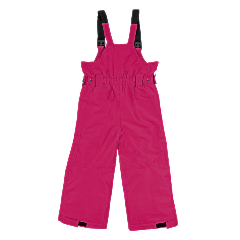 Dievčenské lyžiarské nohavice PinBina KIDS SNOW PANTS  - tmavo ružová