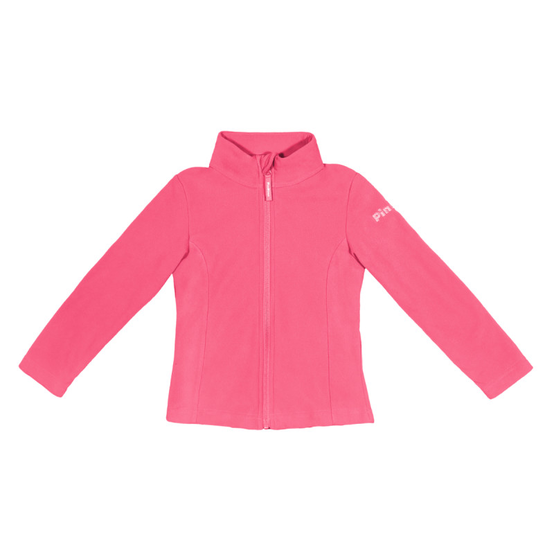 Dívčí mikina PinBina HEART KIDS FLEECE JACKET  - světle růžová