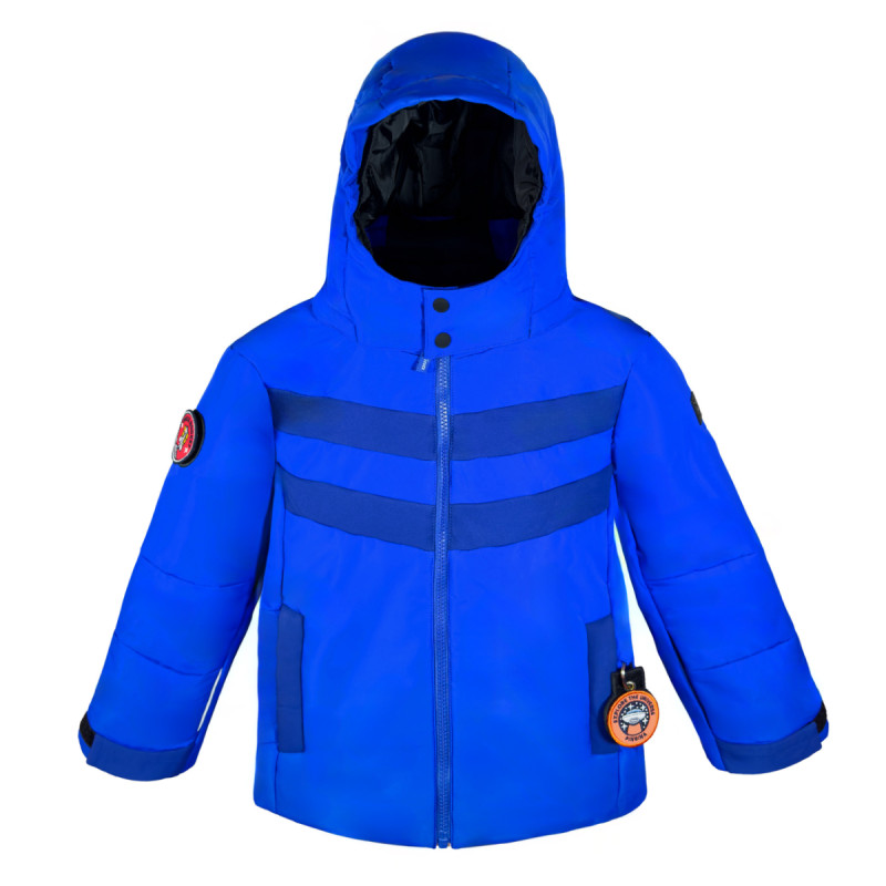 Chlapčenská lyžiarská bunda PinBina ASTRONAUT KIDS JACKET  - modrá