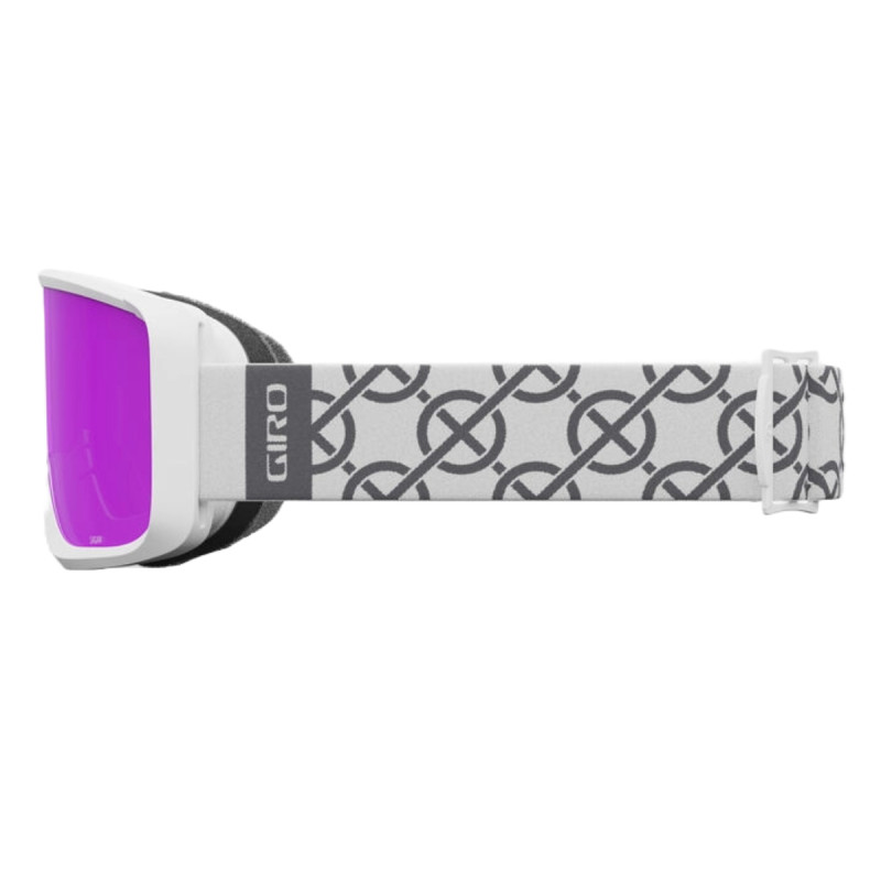 Lyžiarske okuliare Giro SAGEN - WHITE MONOGRAM (2 ZORNÍKY)  - biela