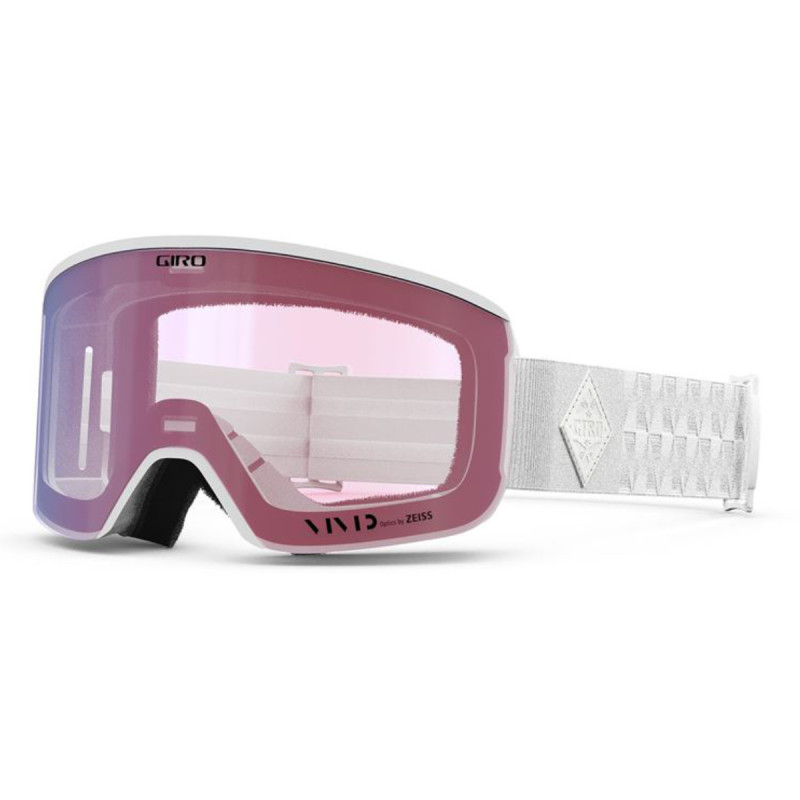 Dámské lyžařské brýle Giro ELLA - WHITE BLISS (2 ZORNÍKY)  - bílá