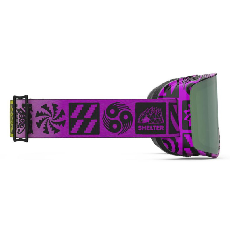 Lyžiarske okuliare Giro METHOD - GLOW GREEN SHELTER PRO (2 ZORNÍKY)