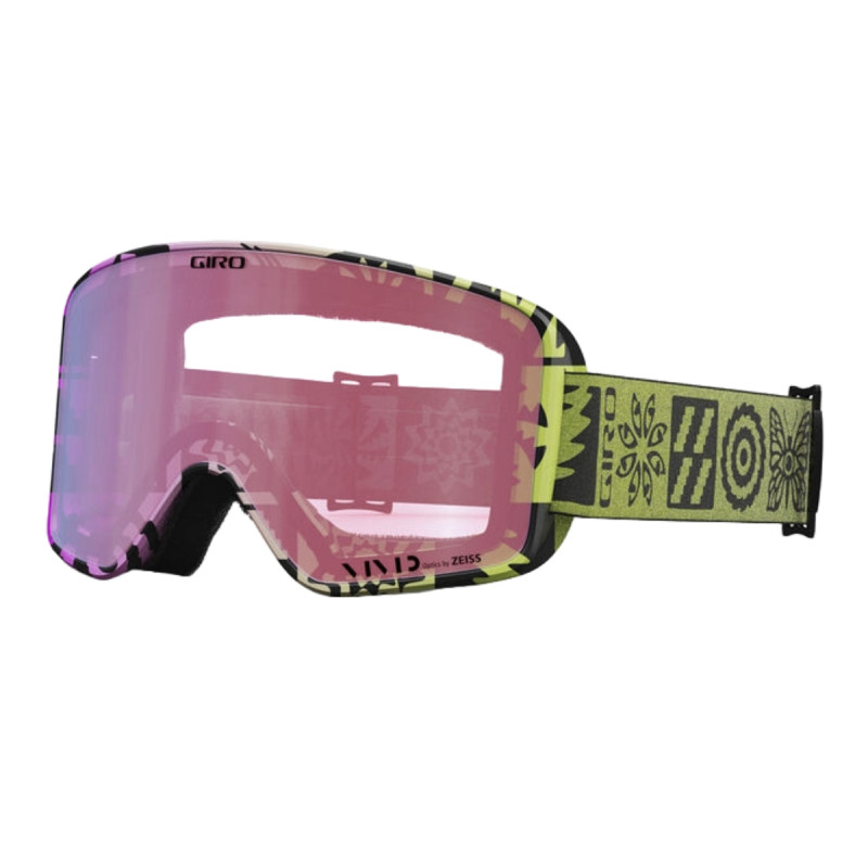 Lyžiarske okuliare Giro METHOD - GLOW GREEN SHELTER PRO (2 ZORNÍKY)