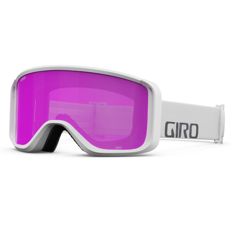 Lyžiarske okuliare Giro SAGEN - WHITE WORDMARK (2 ZORNÍKY)  - biela