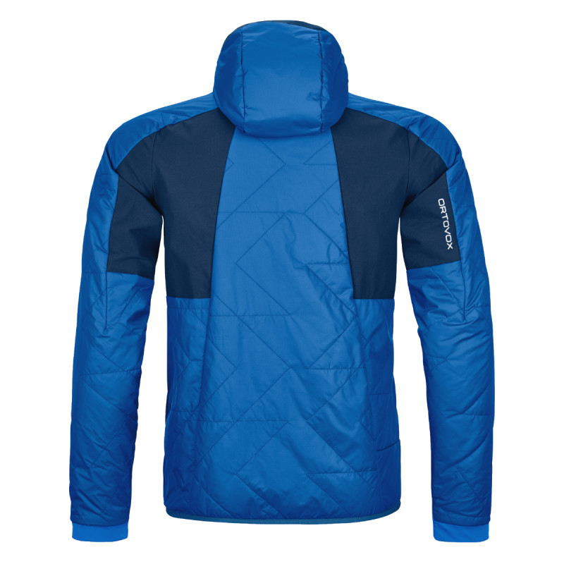 Pánska bunda Ortovox SWISSWOOL PIZ BOE JACKET  - modrá