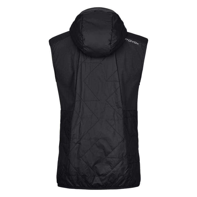 Pánska vesta Ortovox SWISSWOOL PIZ BOE VEST  - čierna