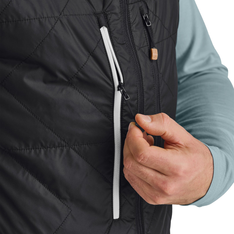 Pánská vesta Ortovox SWISSWOOL PIZ BOE VEST  - hnědá