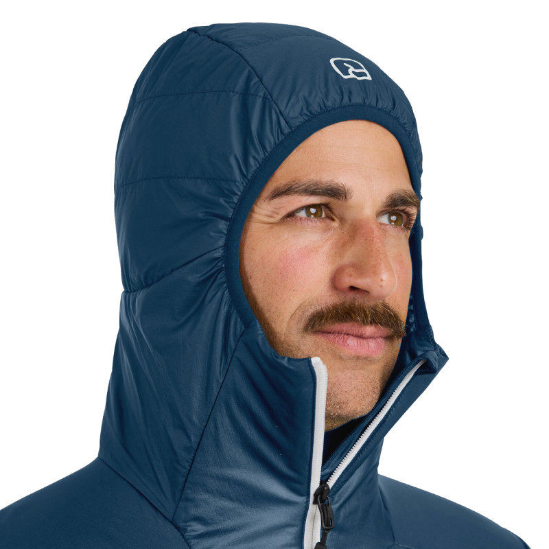 Pánska bunda Ortovox WESTALPEN SWISSWOOL JACKET  - tmavo modrá