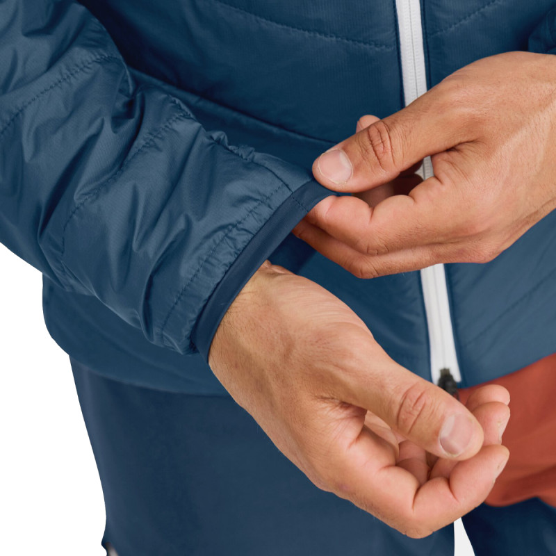 Pánska bunda Ortovox WESTALPEN SWISSWOOL JACKET  - tmavo modrá