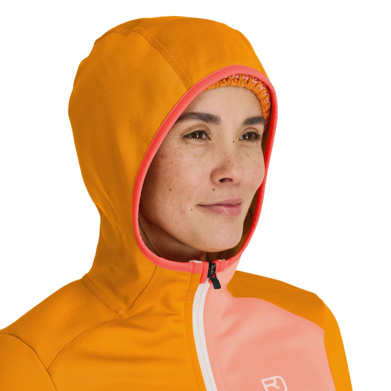Dámská mikina Ortovox FLEECE HOODY  - černá