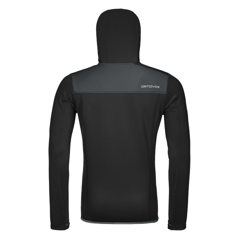 Pánská mikina Ortovox FLEECE HOODY  - černá