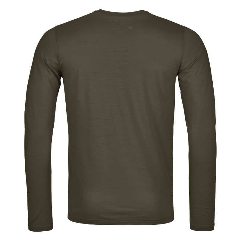 Pánské funkční tričko Ortovox 150 COOL MTN SILHOUETTE  - khaki