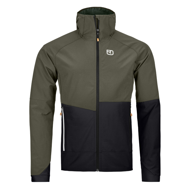 Pánska bunda Ortovox PUNTA BERRINO HOODED JACKET  - khaki