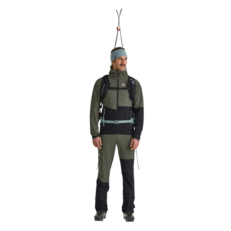 Pánska bunda Ortovox PUNTA BERRINO HOODED JACKET  - khaki