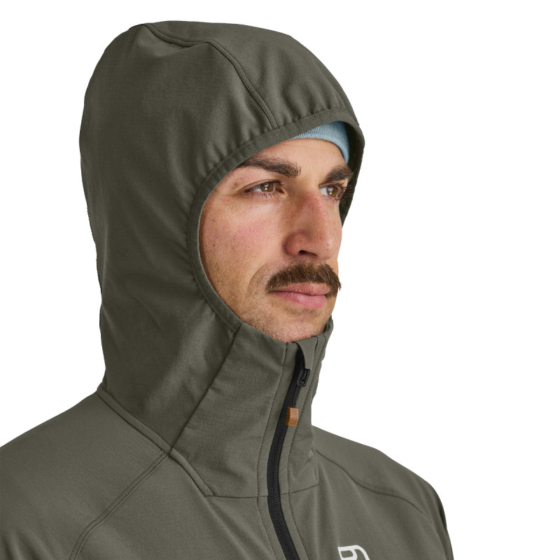 Pánska bunda Ortovox PUNTA BERRINO HOODED JACKET  - khaki