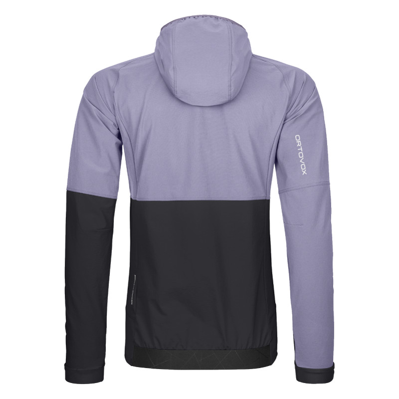 Dámská bunda Ortovox PUNTA BERRINO HOODED JACKET  - světle fialová