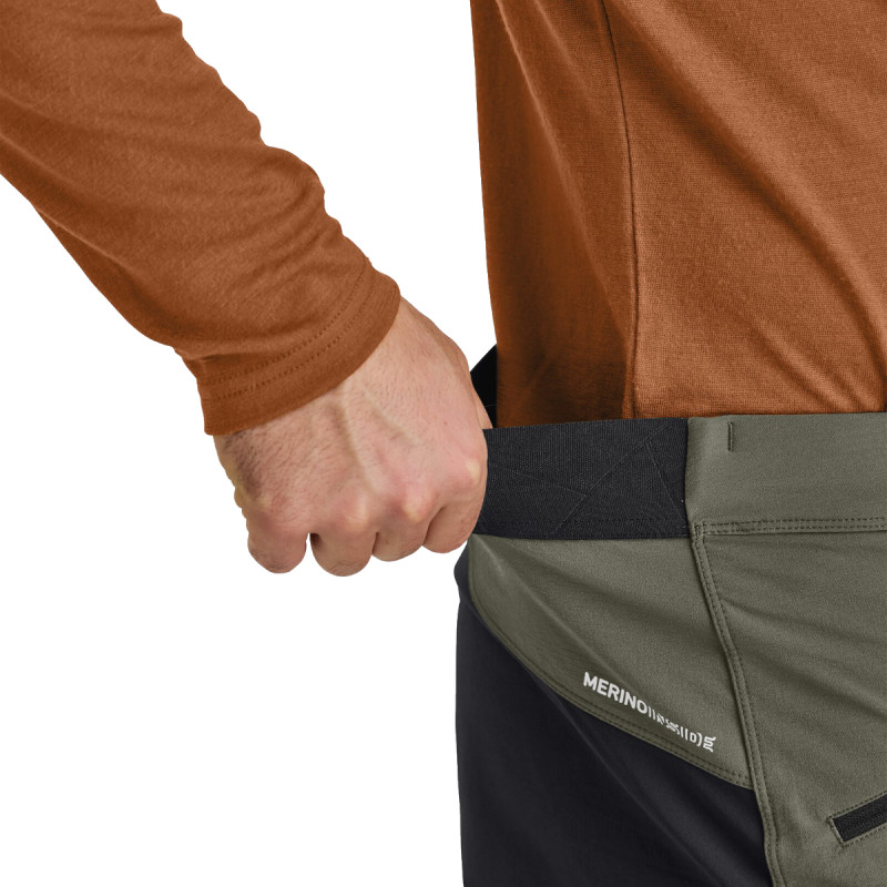 Pánske nohavice Ortovox PUNTA BERRINO PANTS  - čierna