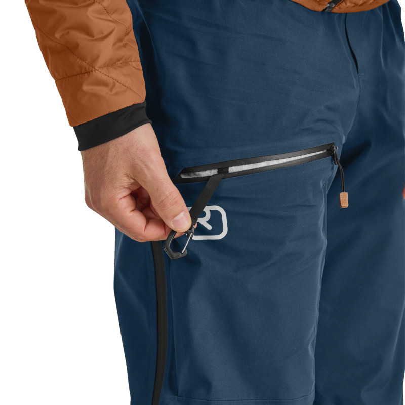 Pánské kalhoty Ortovox 3L ORTLER PANTS  - tmavě modrá