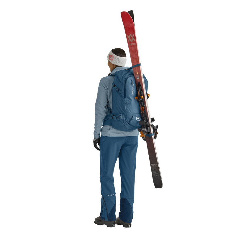 Dámska bunda Ortovox SWISSWOOL COL BECCHEI HYBRID JACKET  - svetlo modrá