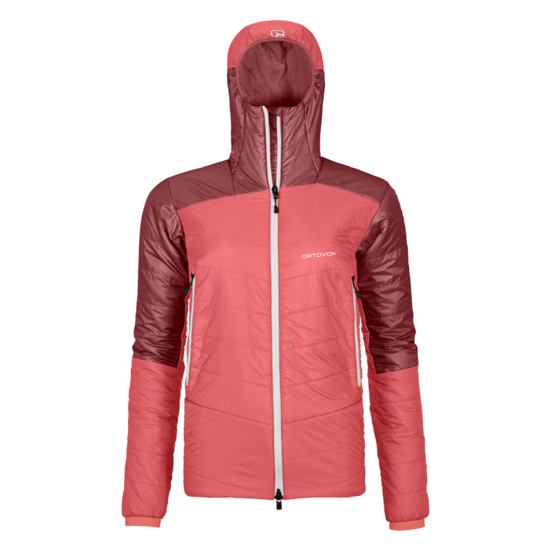 Dámska bunda Ortovox WESTALPEN SWISSWOOL JACKET  - ružová