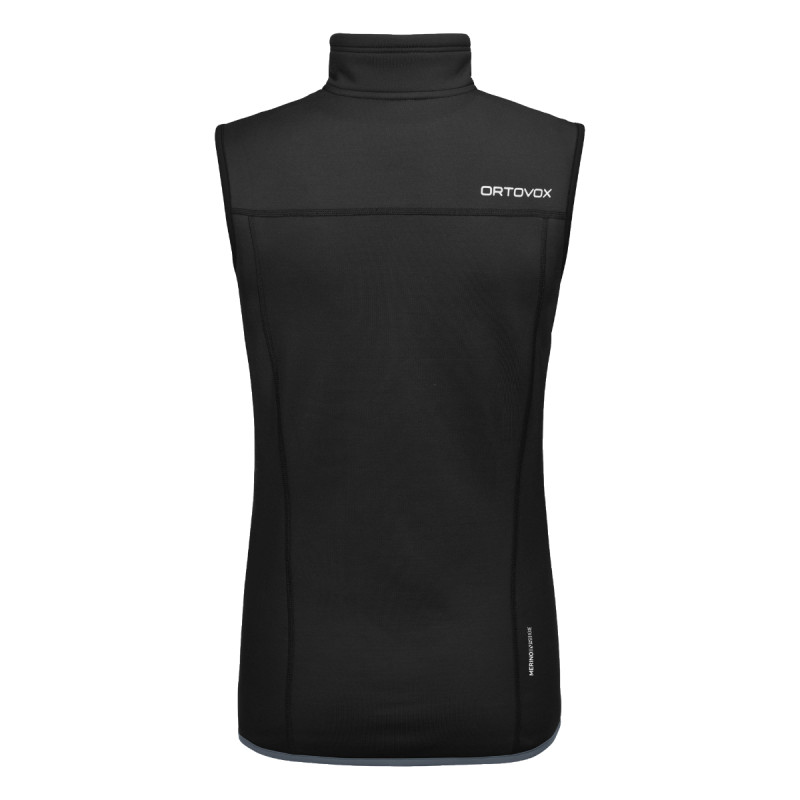 Dámska vesta Ortovox FLEECE VEST  - čierna