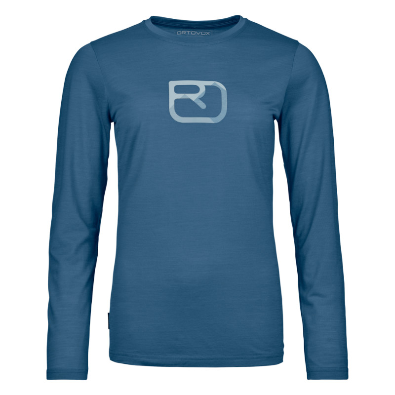 Dámske funkčné tričko Ortovox 150 COOL MTN SILHOUETTE  - modrá