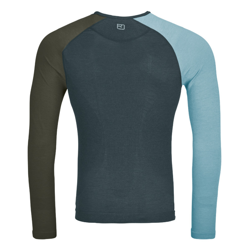 Pánské funkční tričko Ortovox 120 COMPETITION LIGHT LONG SLEEVE  - šedá