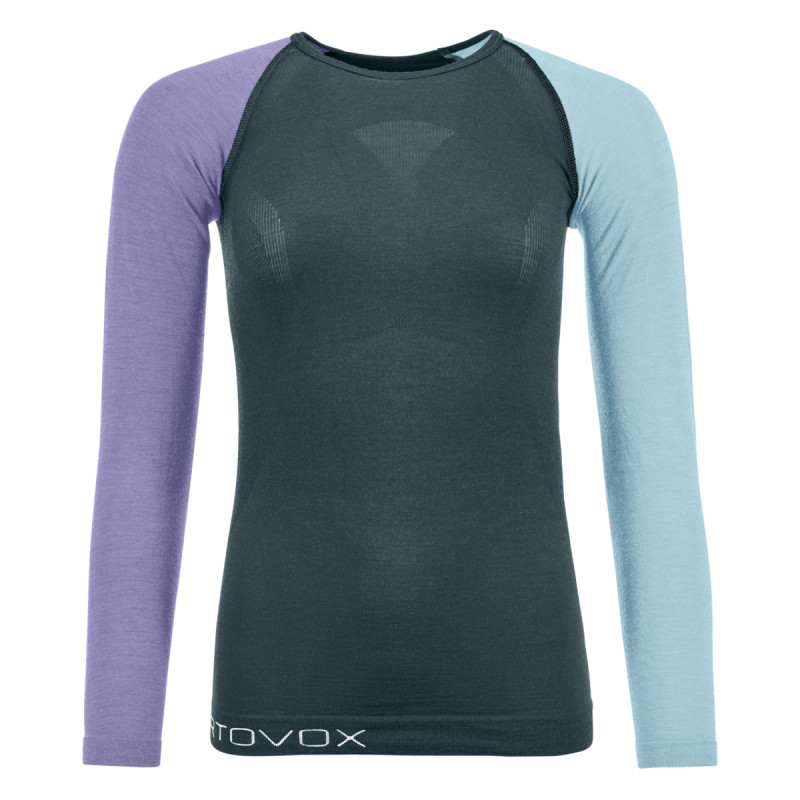 Dámske funkčné tričko Ortovox 120 COMPETITION LIGHT LONG SLEEVE  - šedá