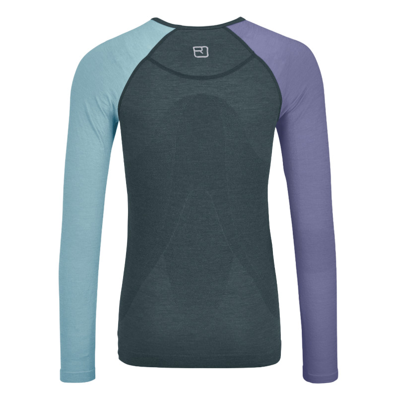 Dámske funkčné tričko Ortovox 120 COMPETITION LIGHT LONG SLEEVE  - šedá