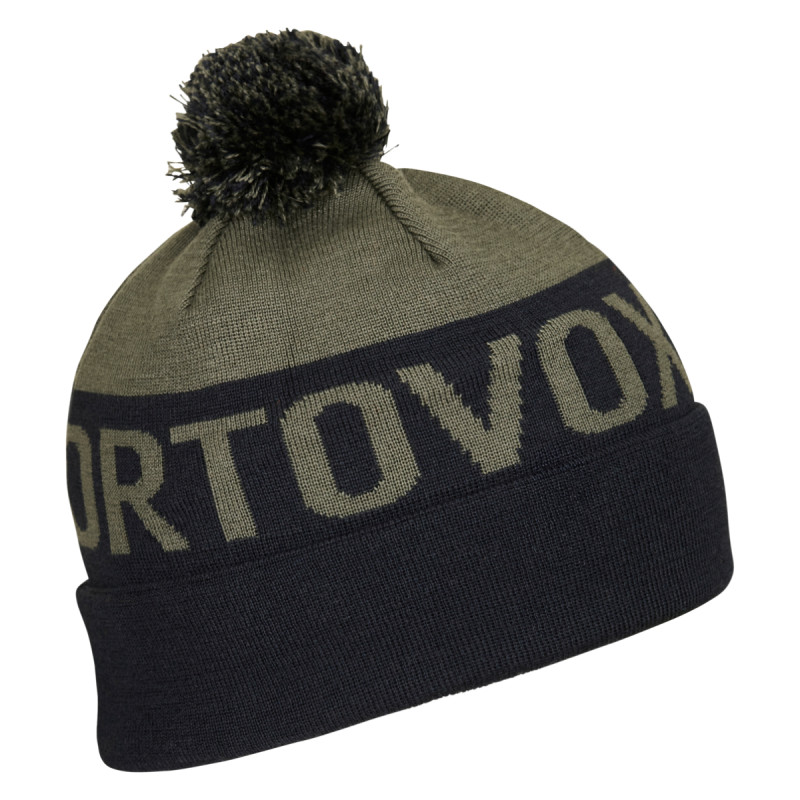 Čepice Ortovox BOBBLE KNIT BEANIE  - černá
