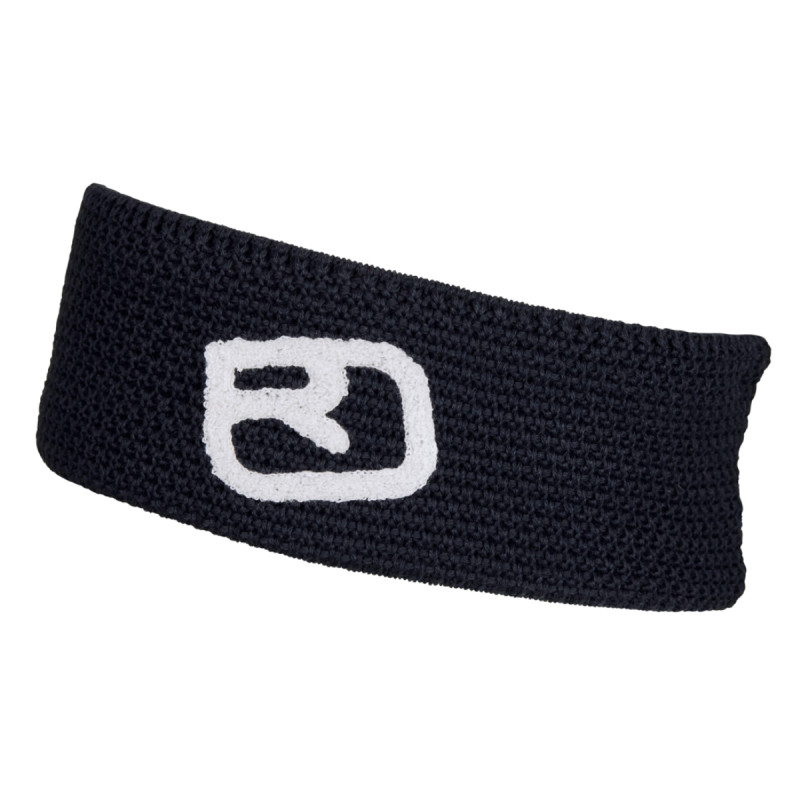 Čelenka Ortovox ROCK’N'WOOL HEADBAND  - čierna
