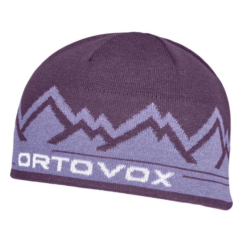 Čiapka Ortovox PEAK BEANIE  - fialová