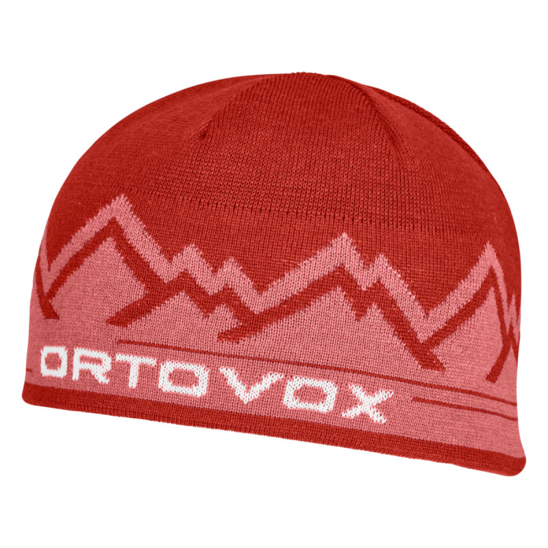 Čiapka Ortovox PEAK BEANIE  - oranžová