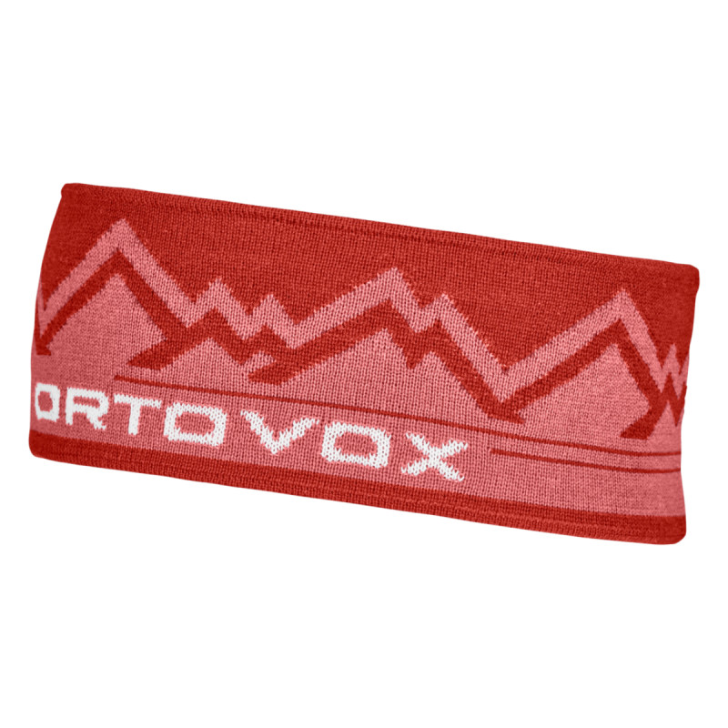 Čelenka Ortovox PEAK HEADBAND  - oranžová