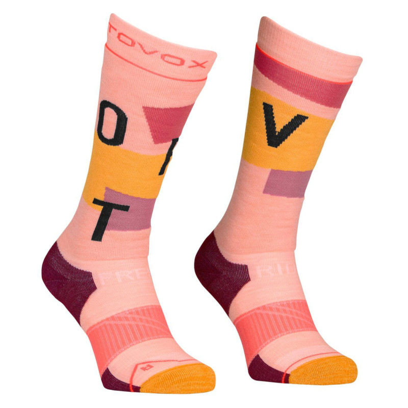 Dámské ponožky Ortovox FREERIDE LONG SOCKS COZY