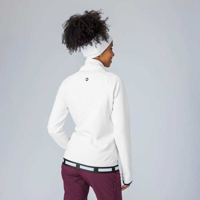 Dámska bunda Martini Sportswear HORIZON MIDLAYER  - biela