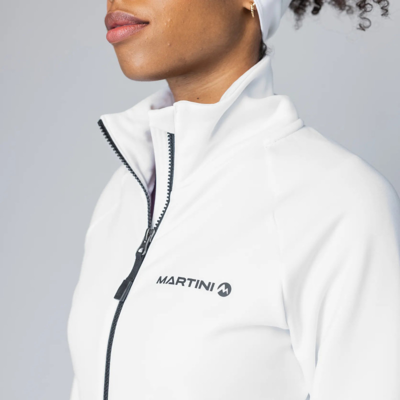 Dámska bunda Martini Sportswear HORIZON MIDLAYER  - biela