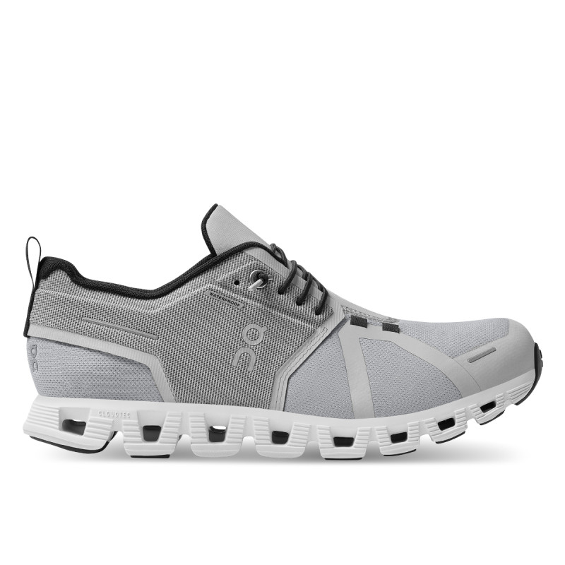 Dámské boty On CLOUD 5 WATERPROOF  - stříbrná