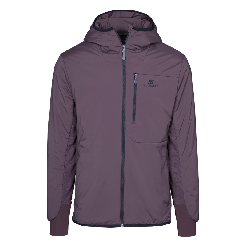 Pánska lyžiarská bunda Stöckli INSULATOR JACKET MONTERO  - vínová