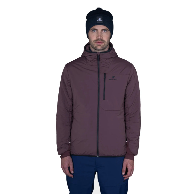 Pánska lyžiarská bunda Stöckli INSULATOR JACKET MONTERO  - vínová