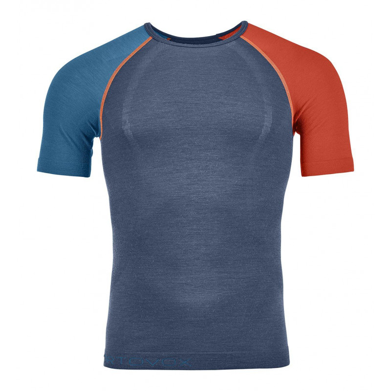 Pánské funkční tričko Ortovox 120 COMP LIGHT SHORT  - modrá