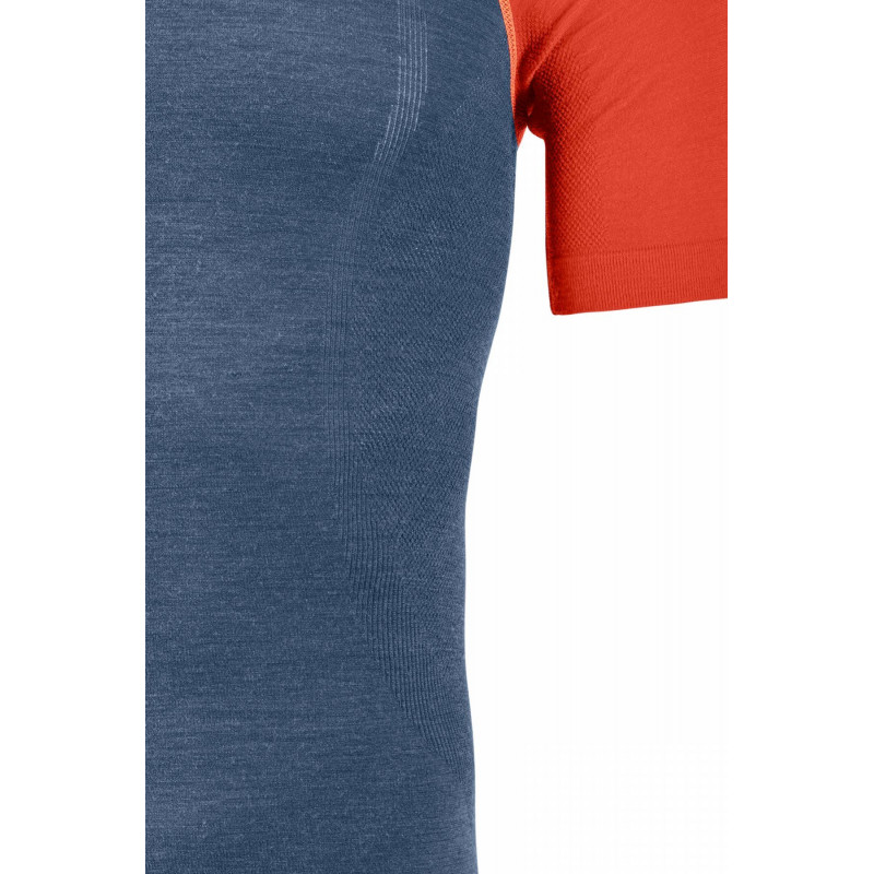 Pánské funkční tričko Ortovox 120 COMP LIGHT SHORT  - modrá