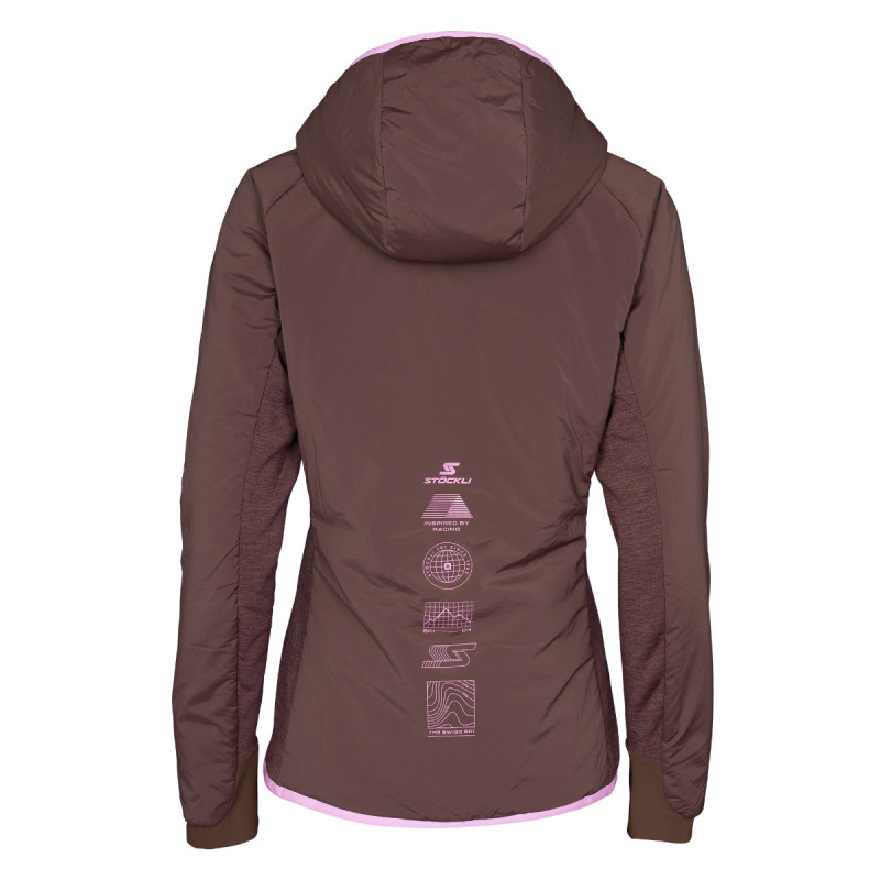 Dámská lyžařská bunda Stöckli INSULATOR JACKET MONTERO  - vínová