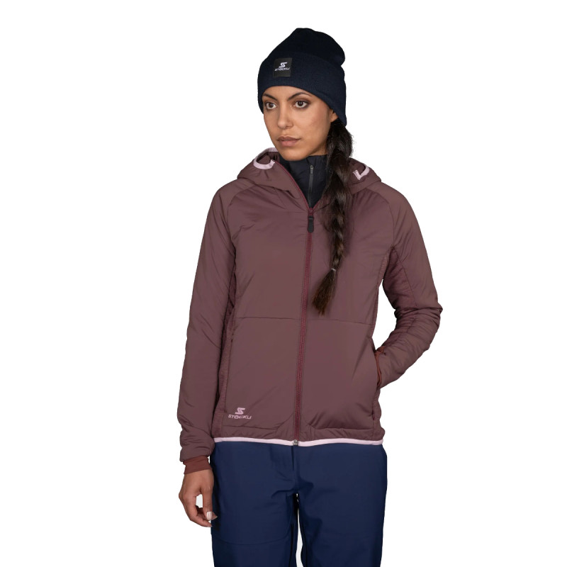 Dámská lyžařská bunda Stöckli INSULATOR JACKET MONTERO  - vínová