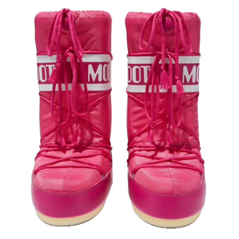 Dámské sněhule Moon Boot ICON NYLON  - růžová