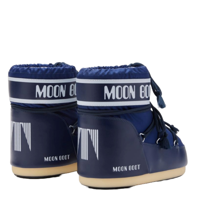 Dámske snehule Moon Boot ICON LOW NYLON  - tmavo modrá